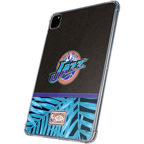 NBA Utah Jazz Retro Palms iPad Pro 11in (2024) Clear Case